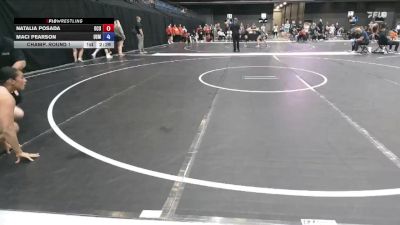 138 lbs Champ. Round 1 - Natalia Posada, Oklahoma City University vs Maci Pearson, University Of Saint Mary