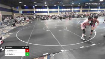 120 lbs Round Of 64 - Trevor Ouellette, MatCats vs Zaden Oribello, The Gifted
