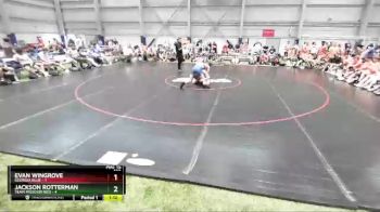 182 lbs Placement Matches (16 Team) - Evan Wingrove, Georgia Blue vs Jackson Rotterman, Team Missouri Red