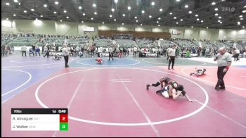 78 lbs Consolation - Ricky Almaguer, Victory Wrestling vs Jt Walker, Nevada Elite WC