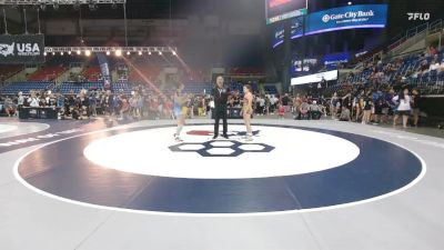 130 lbs Cons. Rd Of 32 - Sela Rozov, NJ vs Bella Hughes, OH