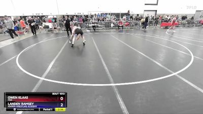 132 lbs Champ. Round 1 - Owen Klaas, FWA vs Landen Ramsey, Askren Wrestling Academy