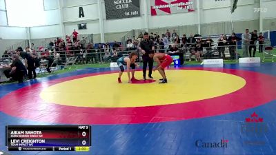 71kg Champ. Round 1 - Aikam Sahota, Guru Gobind Singh WC vs Levi Creighton, Team Impact WC