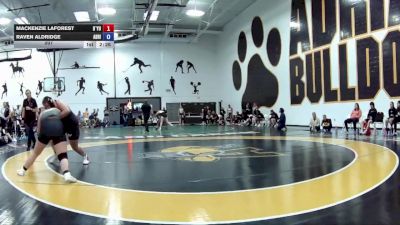 207 lbs Round 6 (16 Team) - Raven Aldridge, Adrian vs Mackenzie Laforest, D`Youville