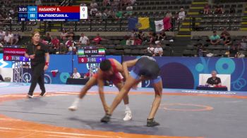 48 kg 1/8 Final - Bunyod Hasanov, Uzbekistan vs Amirmohammad Hajivandsavaki, Iran