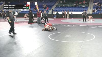 106 lbs Consi Of 16 #2 - Henry Anselmo, New Bedford vs Nadim Abbari, Manchester Memorial