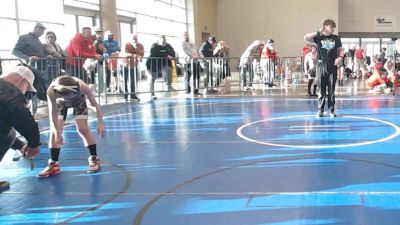 81 lbs Rr Rnd 5 - Tommy Nugent, MeatHeadz - ESC vs Maxton Mercadante, SAVAGE Wrestling Academy - ESC