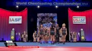 Crimson Heat - Hunters [2025 L6 International Open Coed Non Tumbling Finals] 2025 The Cheerleading Worlds