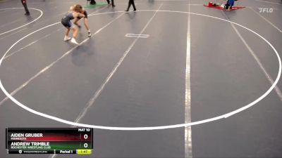 132 lbs Cons. Round 3 - Andrew Trimble, Rochester Wrestling Club vs Aiden Gruber, Minnesota