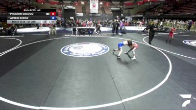 67 lbs Cons. Round 5 - Preston Dacoco, Tracy Wrestling Club vs Artem Burov