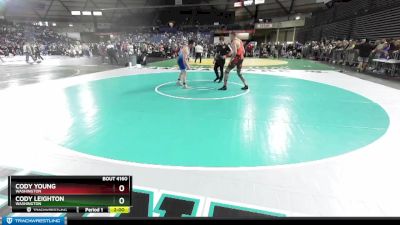 79 lbs Quarterfinal - Cody Leighton, Washington vs Cody Young, Washington