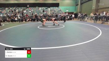 150 lbs Consi Of 16 #2 - Isaac Balden, Slam Academy vs Oscar Doces, West Linn