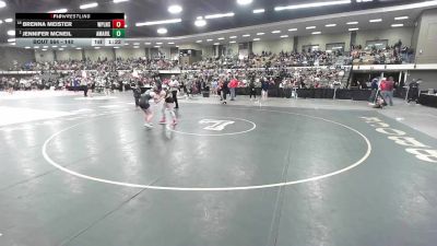 140 lbs Champ. Round 1 - Jennifer McNeil, Amarillo vs Brenna Meister, Canyon West Plains
