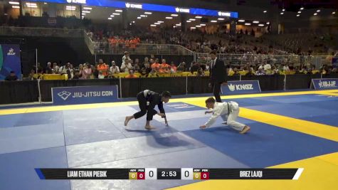 Brez Lajqi vs Liam Ethan Piesik 2025 Pan Kids Jiu-Jitsu IBJJF Championship