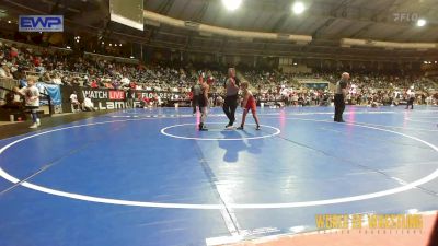 80 lbs Consi Of 32 #2 - Coleman Shouse, Cowboy Wrestling Club vs Hudson Moore, Tonganoxie