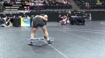 145 lbs Champ. Round 2 - Trinity Donovan, Quincy vs Reese Larramendy, Iowa