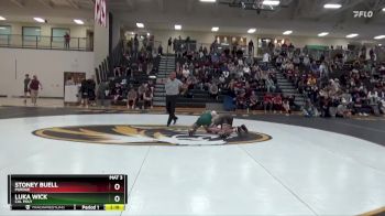 165 lbs Semifinal - Luka Wick, Cal Poly vs Stoney Buell, Purdue