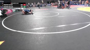 2A/1A Boys 285 Cons. Round 2 - Triston Sayer, Sheridan Boys vs Kooper Miller, Heppner Boys