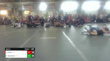 130 lbs Round 2 - Eric Swanson, PA Alliance Blue vs Johnny Ford, Olympia