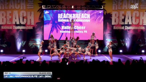 L2 - Rec Performance Elite - 14Y - (NON) [2026 Day 2 BLACK OPS] 2026 ACDA Reach the Beach Rec Nationals