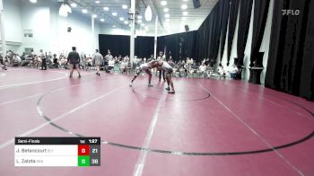 192 lbs Semifinal - John Betancourt, Sly Fox Wrestling Club vs Lukas Zalota, Kraken White