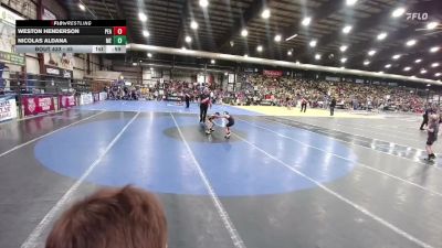 45 lbs 5th Place Match - Weston Henderson, Peak vs Nicolas Aldana, Madison Elite
