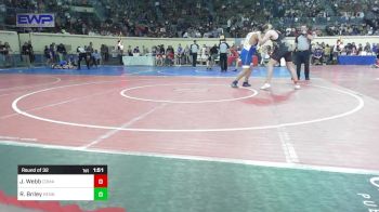 Round Of 32 - Jaxson Webb, Comanche Indians vs Raiden Briley, Hennessey Takedown Club