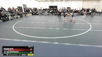 100 lbs Round 2 (6 Team) - Ivy Brandenburg, Hastings vs Kassie Ruiz, Joliet Central