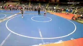 89 lbs Rd Of 32 - Caeleb Hutchinson, Manhattan Wrestling vs Xavier Pacheco, New Mexico Beast