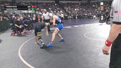 113 lbs Quarterfinal - Thiago Silva, Buchanan (CS) vs Santos Tizoc, Silver Creek (CC)