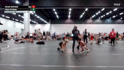 52 lbs Round 7 (8 Team) - Troy Pittman, Pedraza vs Julian Santana, GA United Blue