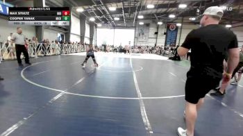 100 lbs Rr Rnd 1 - Max Stultz, Indiana Outlaws Red vs Cooper Yanak, Micky's Minions White