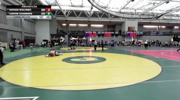 157 lbs Consi Of 8 #1 - Nathan Wolyniec, Derby/Oxford/Holy Cross vs Carter Chambers, Canton