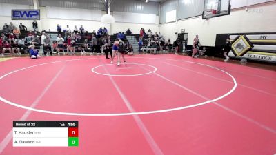 140 lbs Round Of 32 - Taylin Hausler, Bixby Girls HS vs Alyssa Dawson, Lebanon Girls HS