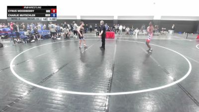 126 lbs Cyrus Woodberry, Team Michigan - Red vs Charlie Mutschler, Team Maryland