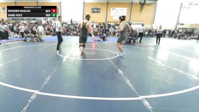 215 lbs Round Of 16 - Braiden Bagloe, Northbridge vs Gabe Holt, Souhegan
