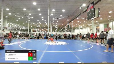 147 lbs Semifinal - Robert Leeds, PA Alliance Red vs Gerard Marrone, Revival Black