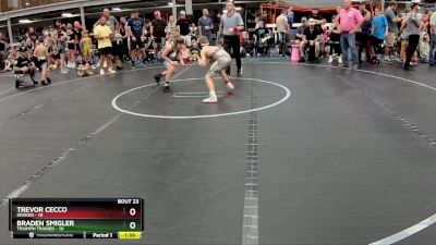 72 lbs Round 6 (8 Team) - Trevor Cecco, Kraken vs Braden Smigler, Triumph Trained