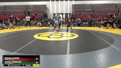 119 lbs Placement Matches (8 Team) - Izayiah Chavez, POWA (CO) vs Mateo Gonzalez, PA Alliance