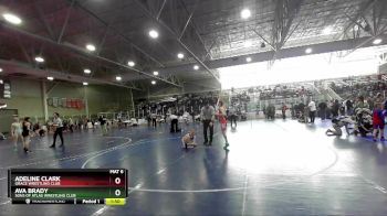 90 lbs 3rd Place Match - Adeline Clark, Grace Wrestling Club vs Ava Brady, Sons Of Atlas Wrestling Club