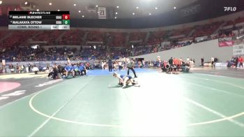 6A/5A Girls 120 Cons. Round 1 - Malakaya Ottow, Bend Girls vs Melanie Blecher, Grant Girls