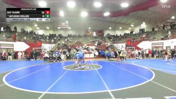 235 lbs 1st Place Match - Jayleigh Holler, Franklin Central vs Lily Clark, Elkhart