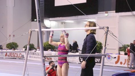 Ragan Smith (USA) Bar Routine, Training Day 2 - 2018 City of Jesolo Trophy