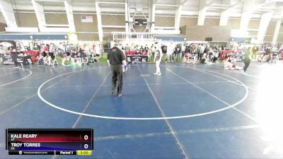 126 lbs Cons. Round 2 - Kale Reary, UT vs Troy Torres, CA