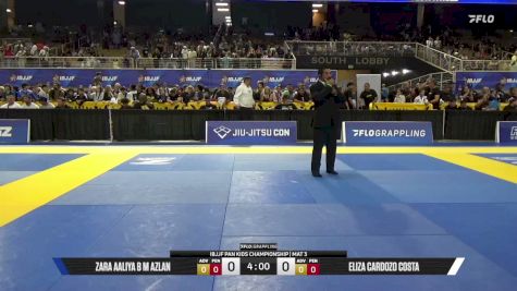 Eliza Cardozo Costa vs Zara Aaliya B M Azlan 2026 Pan Kids Jiu-Jitsu IBJJF Championship