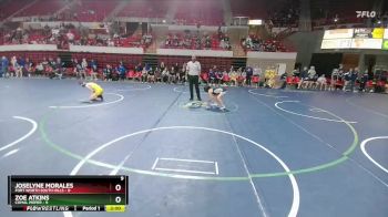 114 lbs Round 1 (16 Team) - Zoe Atkins, Comal Pieper vs Joselyne Morales, Fort Worth South Hills