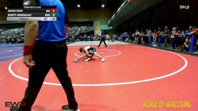 108 lbs Final - Esiah Rios, Idaho Gold vs Rhett Arsenault, Warriors Of Christ Wrestling