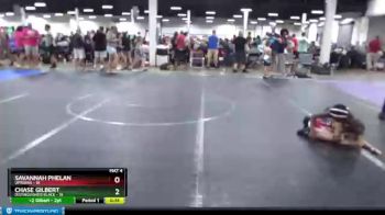 64 lbs Round 3 (10 Team) - Savannah Phelan, Uprising vs Chase Gilbert, Distinguished Black