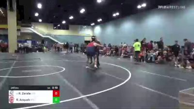 285 lbs Round Of 64 - Ruben Zarate, Utah Tech vs Ramell Acquah, Springfield Tech