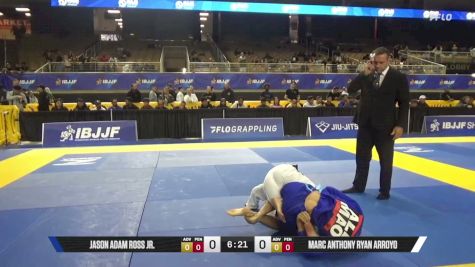 Marc Anthony Ryan Arroyo vs Jason Adam Ross Jr. 2026 Pan Jiu Jitsu IBJJF Championship